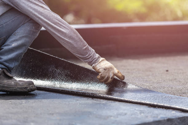 Professional Crawl Space Encapsulation technician working in Sperryville, VA